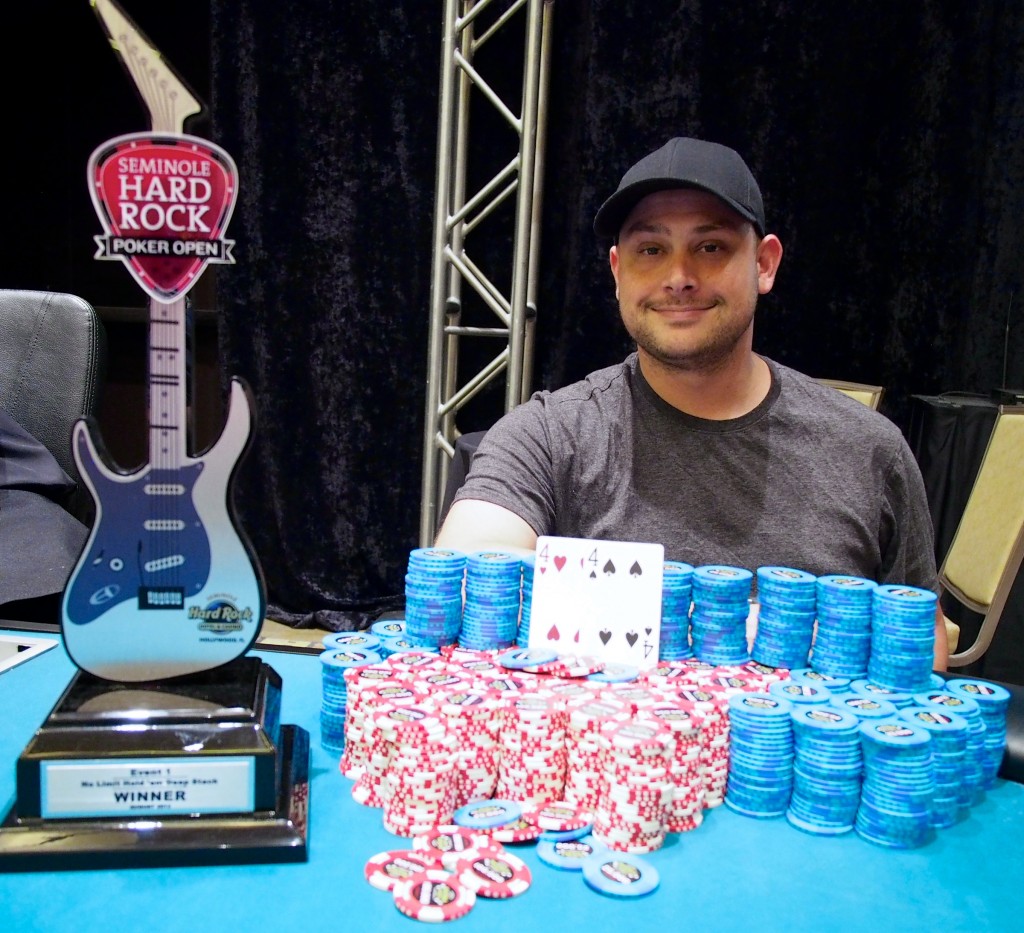 Derek Buonano, 1st Place ($90,000)