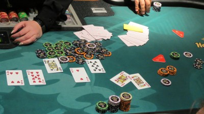 This is what runner, runner flush looks like.