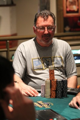 Mark Bernstein, end of Day 1D chipleader