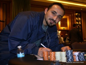 Jason Ibrahim (Miami, FL) Day 1F Chip Leader $1,000 Bonus