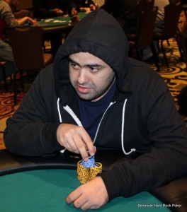 Sam Abraham Chip Leader 