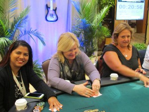 (L to R) Candice Riley, Naomi Ray, Ginny Smythe