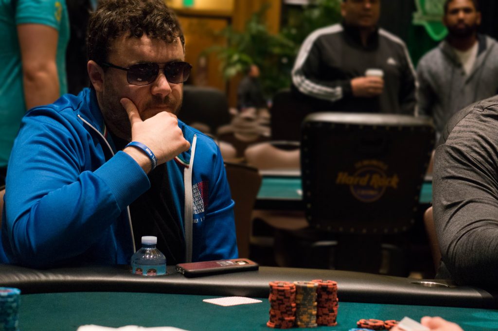 Anthony Zinno waits for a call