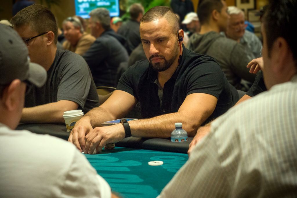 Main Event Day 1C Grinder Grinding Seminole Hard Rock Hollywood Poker