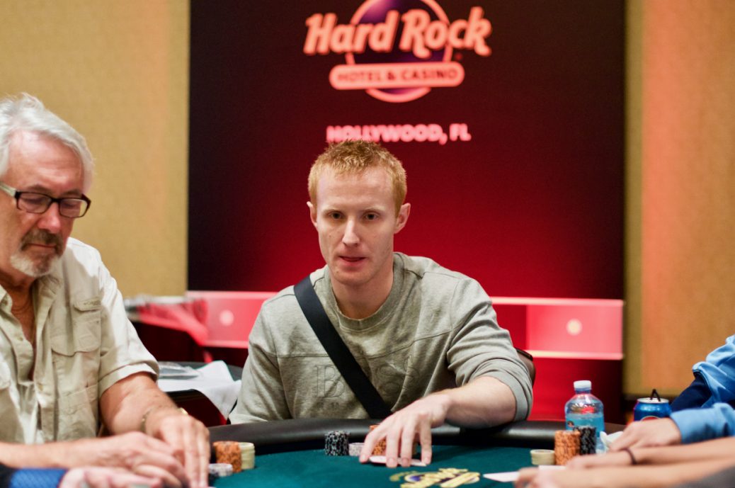 Event 1 Flight F: Ben Ridgway Triples Up | Seminole Hard Rock Hollywood ...