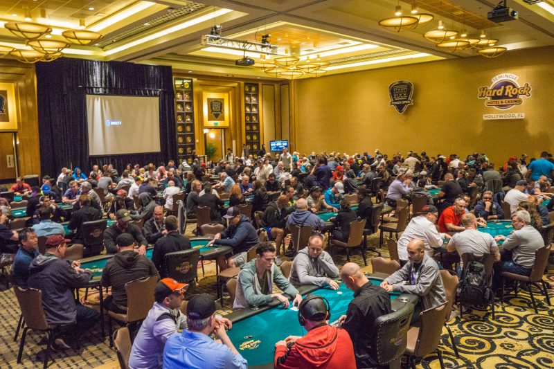 Event 1 Day 1G Topping $750,000  Seminole Hard Rock Hollywood Poker