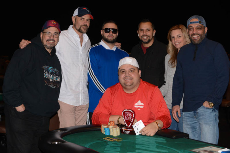 Alfredo Fernandez and Final 7 Players Who Chopped Event 22
