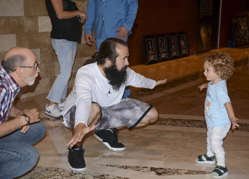 Jason Mercier and Son Marco