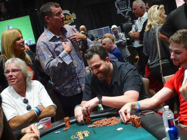 Jeff Conine watches as Michael Damiani Sextuples Up With Kings