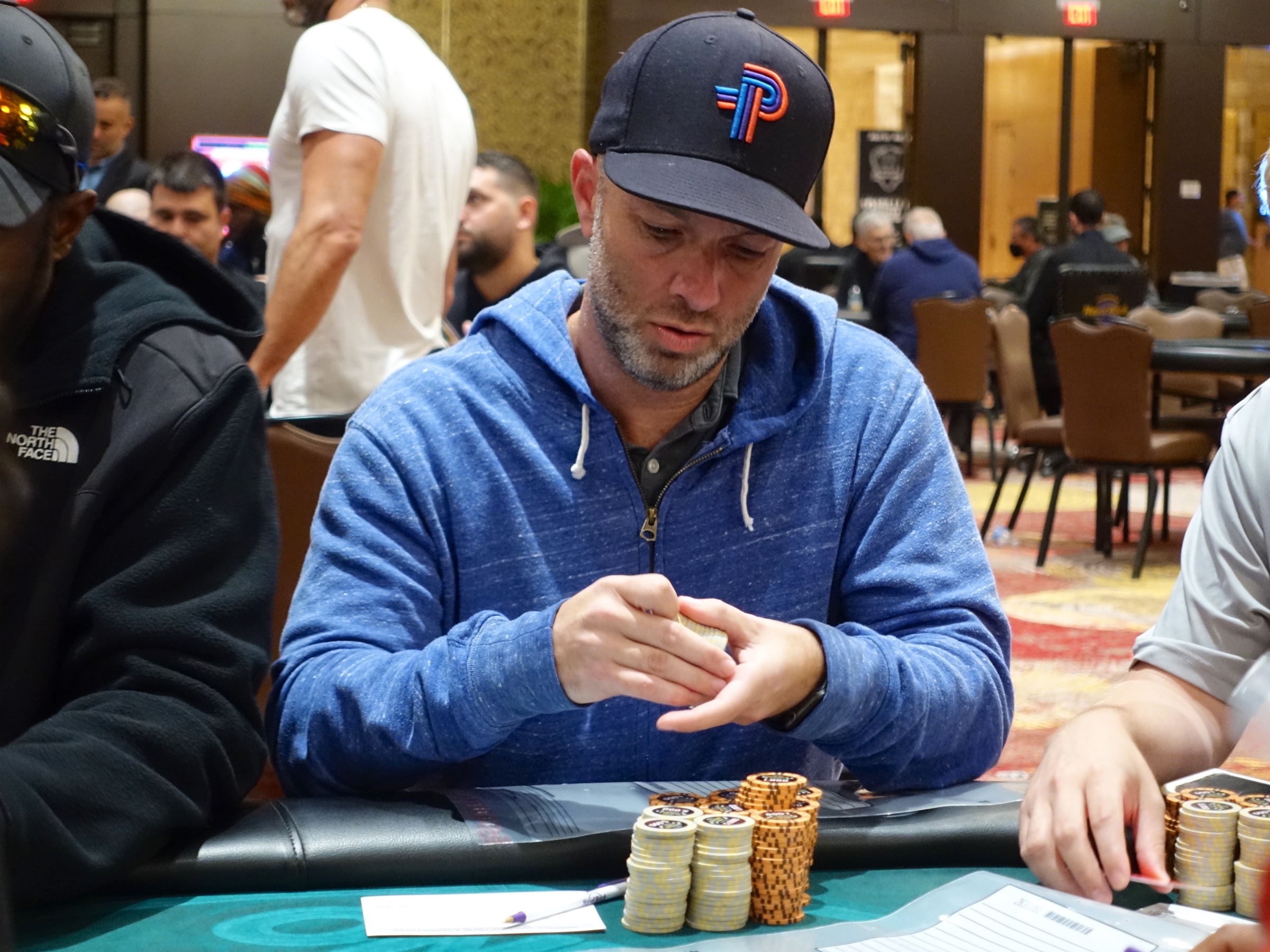 Event 1 Flight A ron Rosenthal Leads 65 Survivors With 485 000 Seminole Hard Rock Hollywood Poker