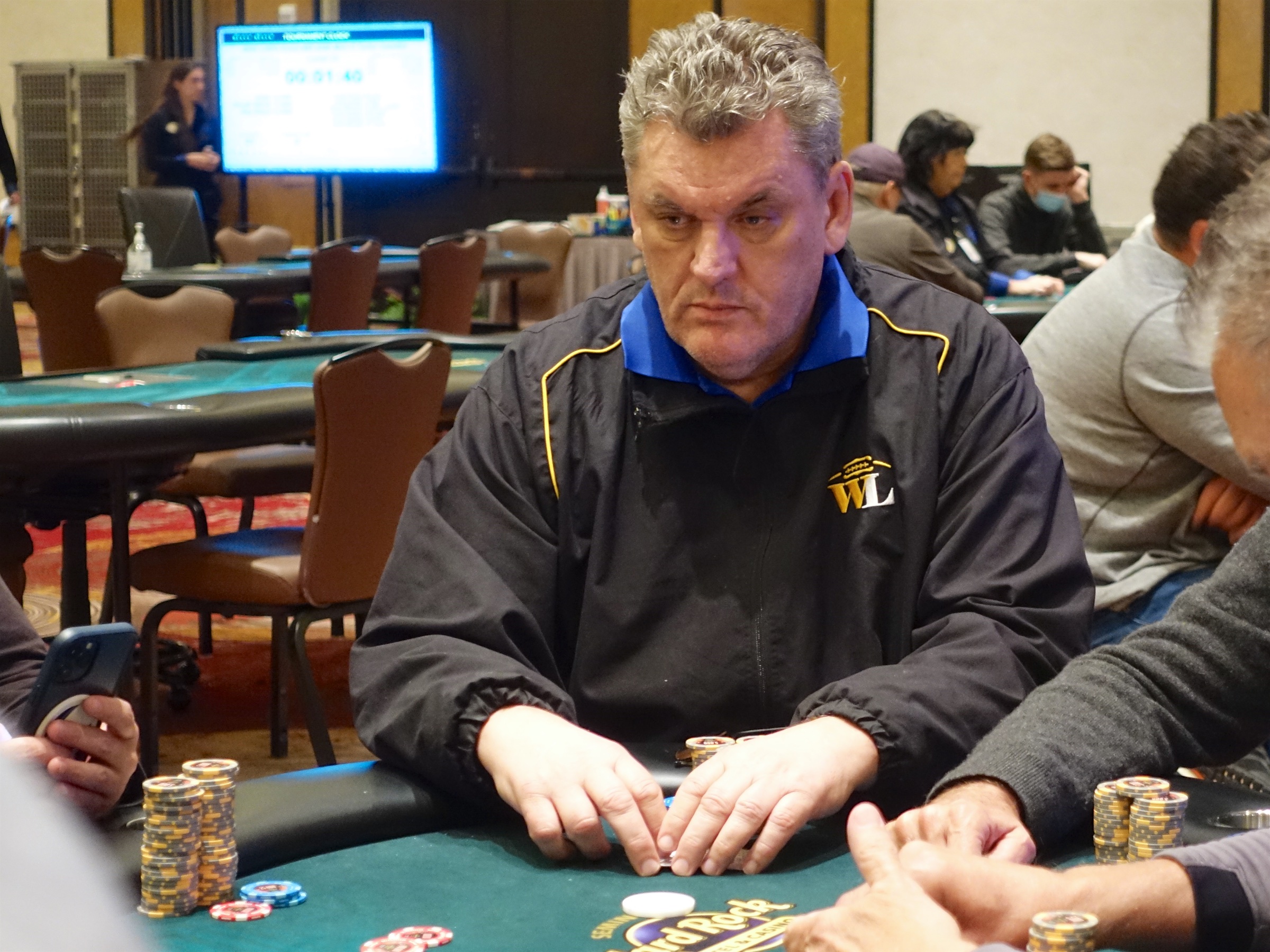 Event 16: Rob Brown - 7th Place ($2,785); Tzvi Weinberger - 8th Place  ($2,485)