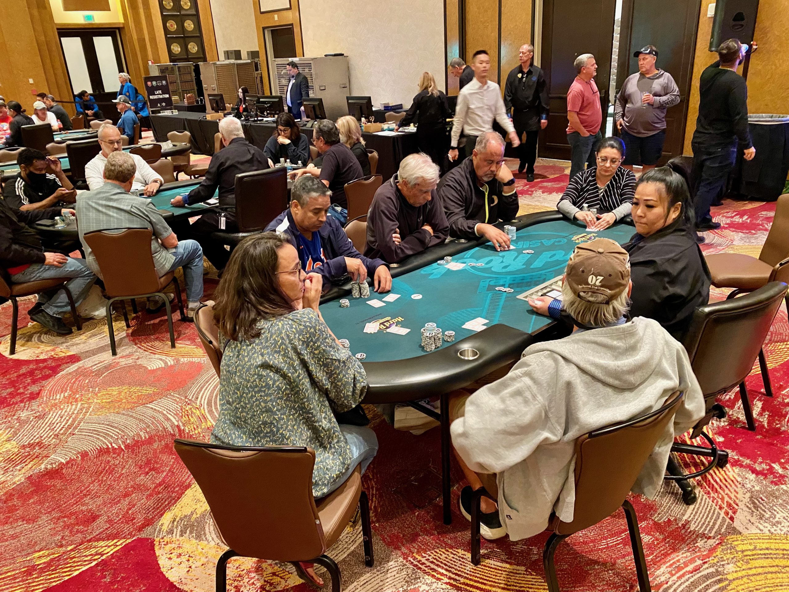 Seniors Event - Final Two Tables