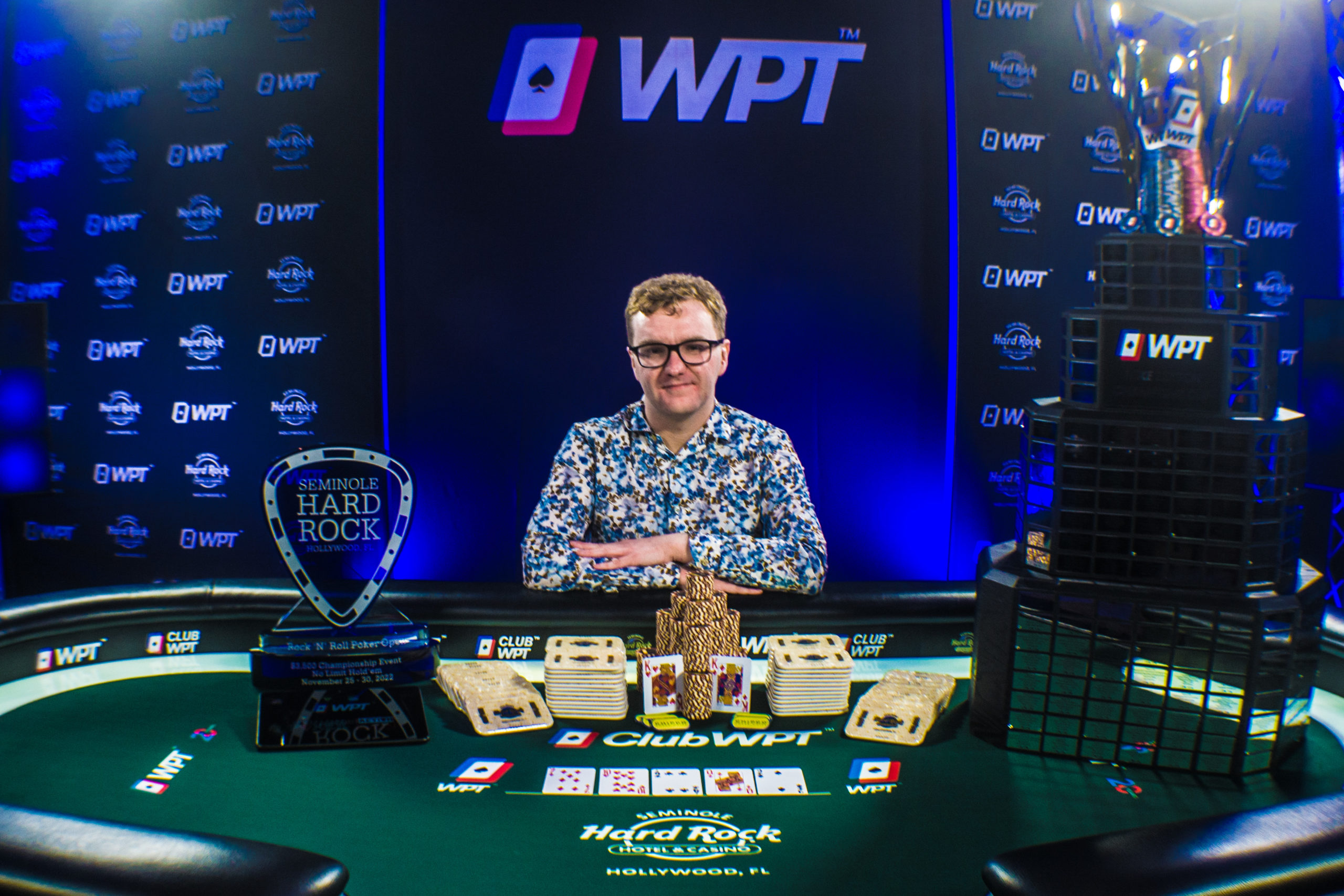 WPT Rock 'n' Roll Poker Open Champion Andrew Wilson