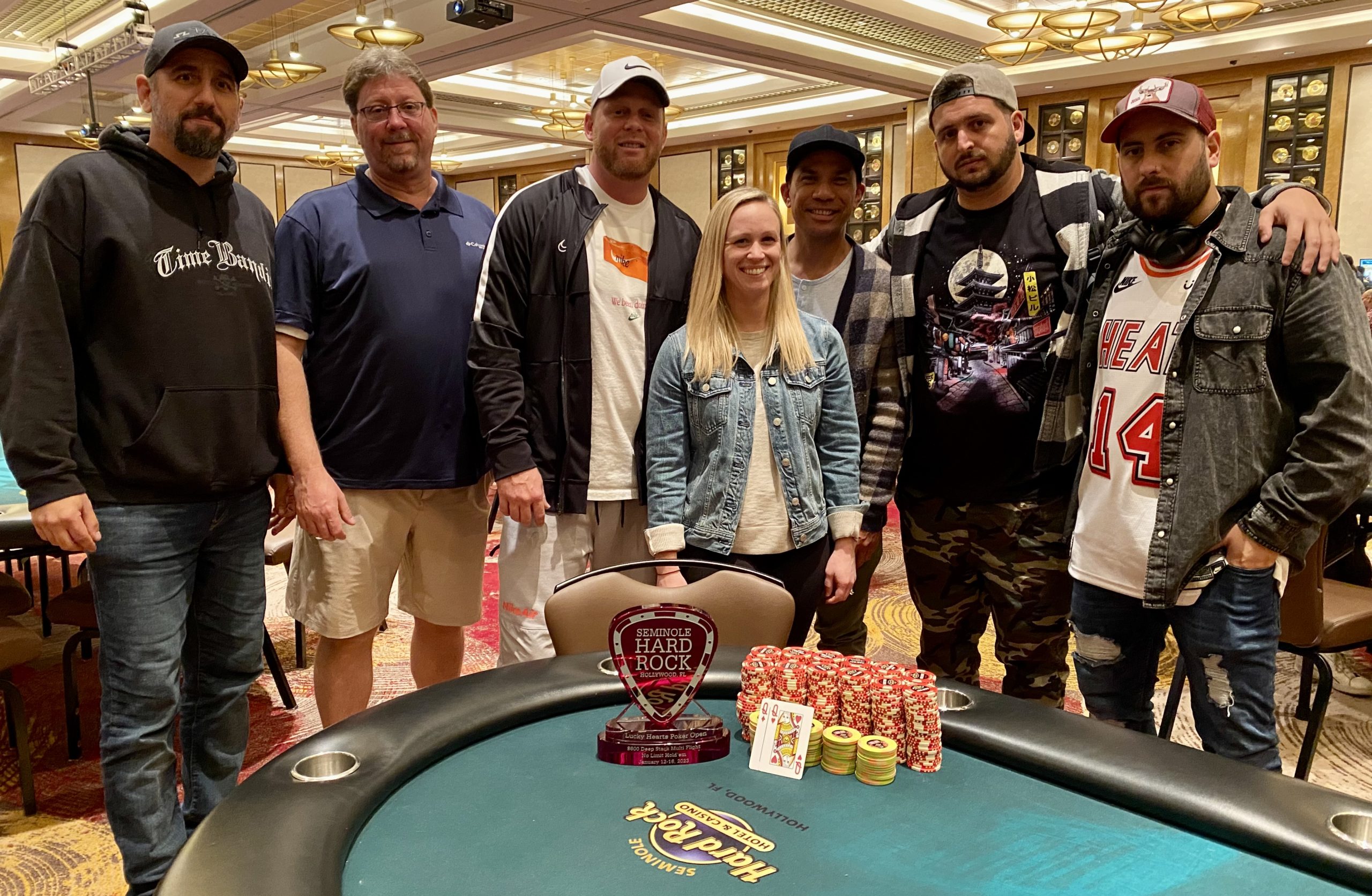 Final Seven Players Who Made a Deal in Event 1