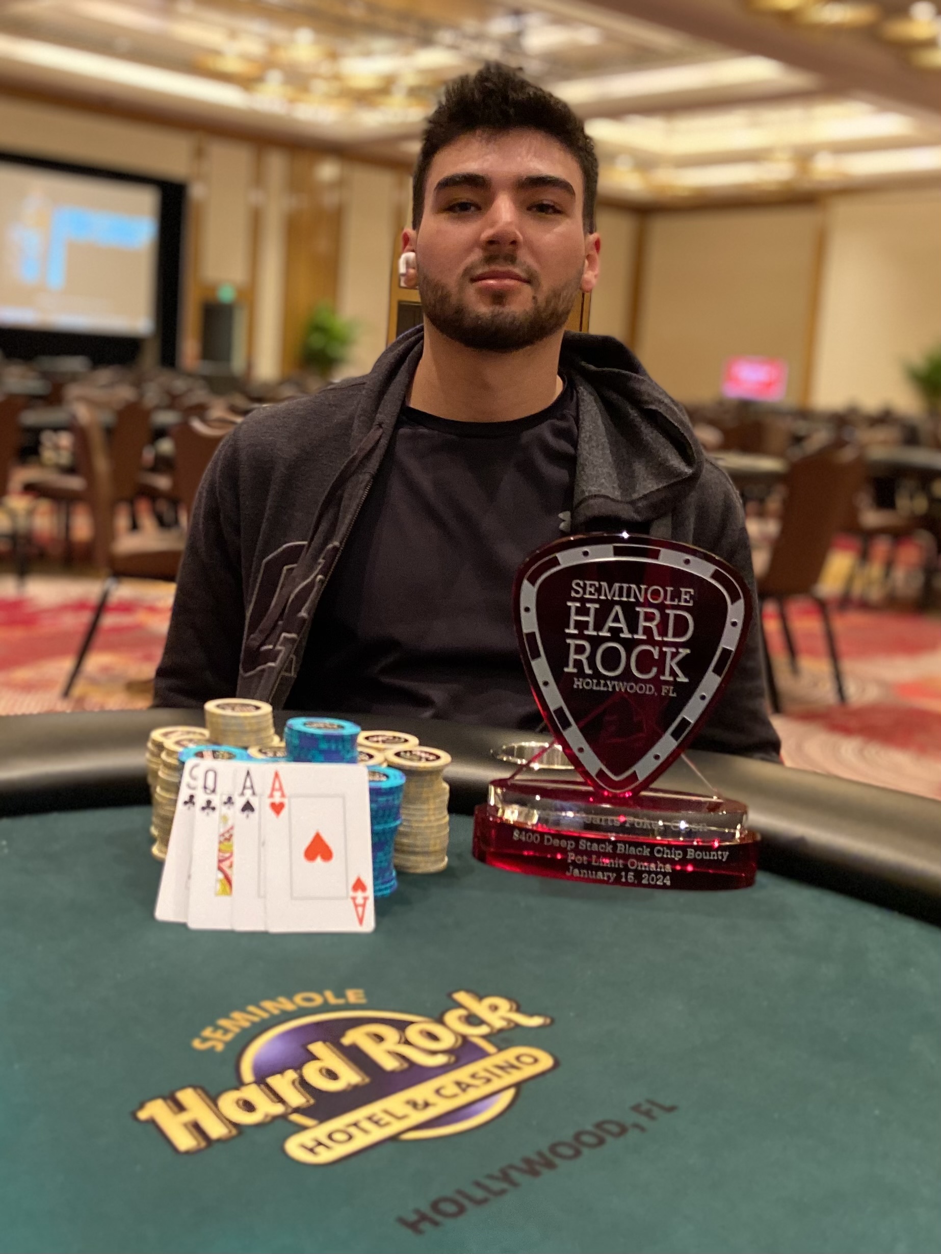 Jacobo Montoya Wins Event 18 of the 2024 Seminole Hard Rock Lucky