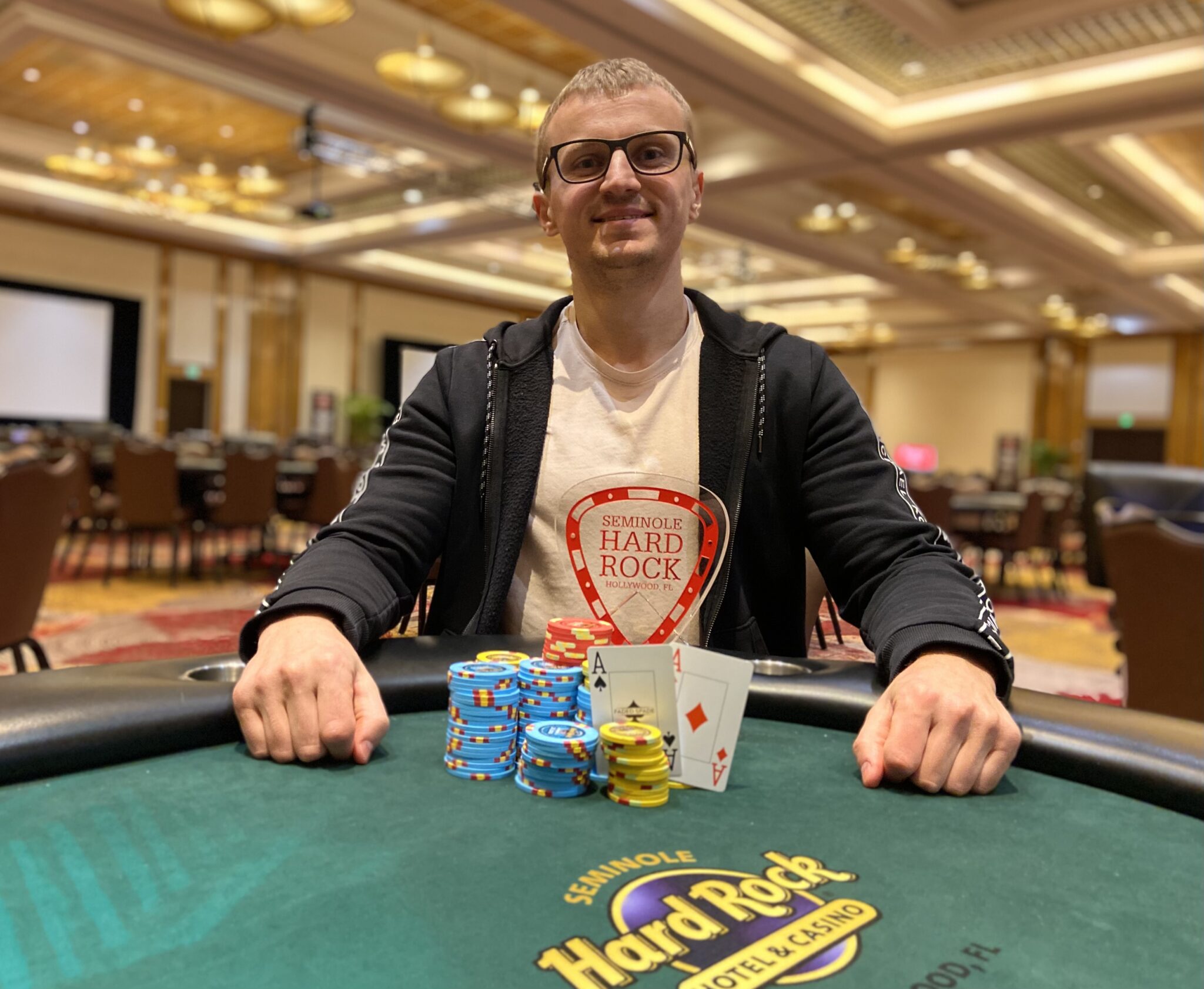 Jason Raber Bogdan Chornyy Wins Event 23 of the 2025 Seminole Hard Rock Lucky ...