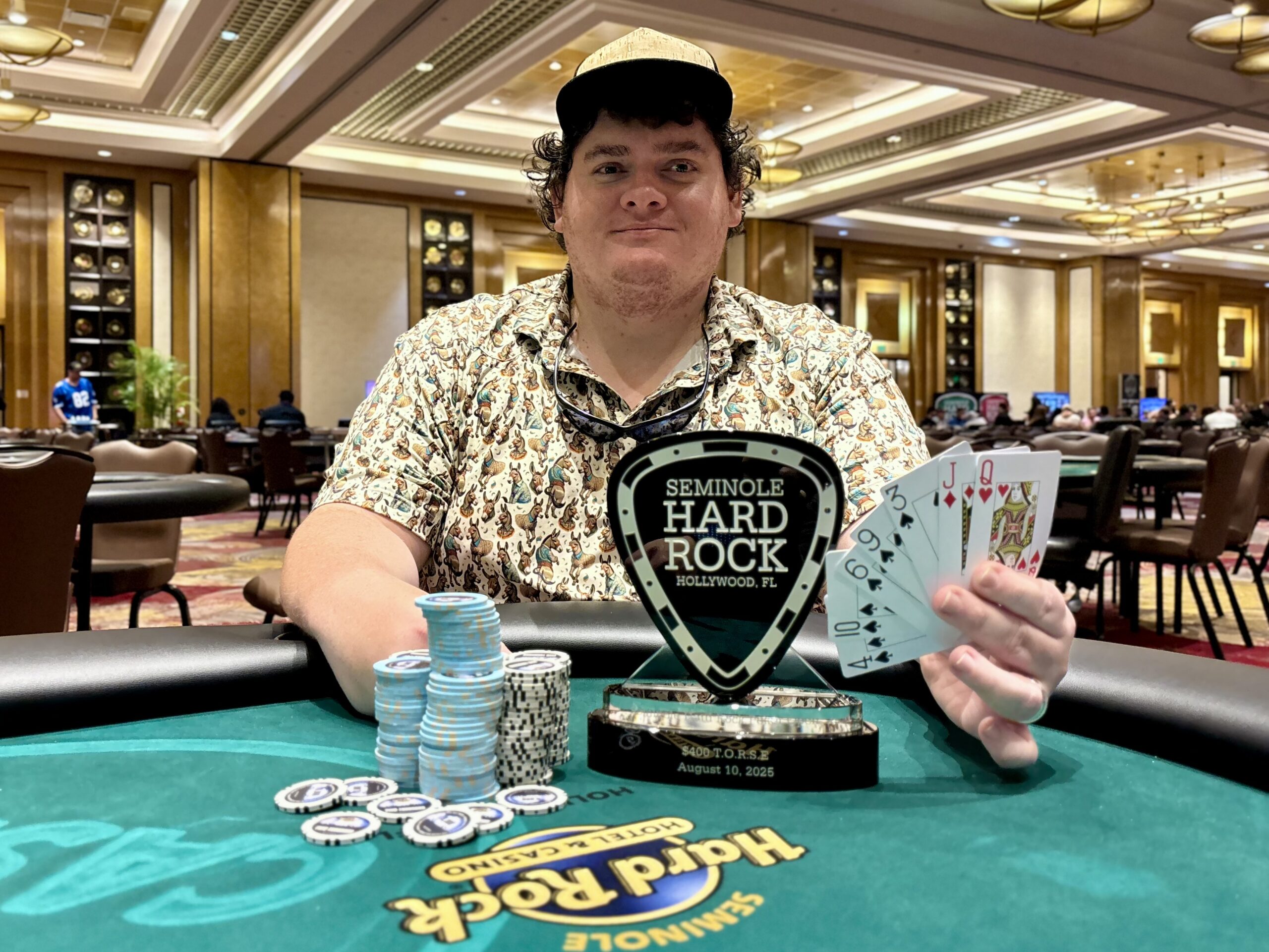 Max Goliger Wins Event 50 of the 2025 Seminole Hard Rock